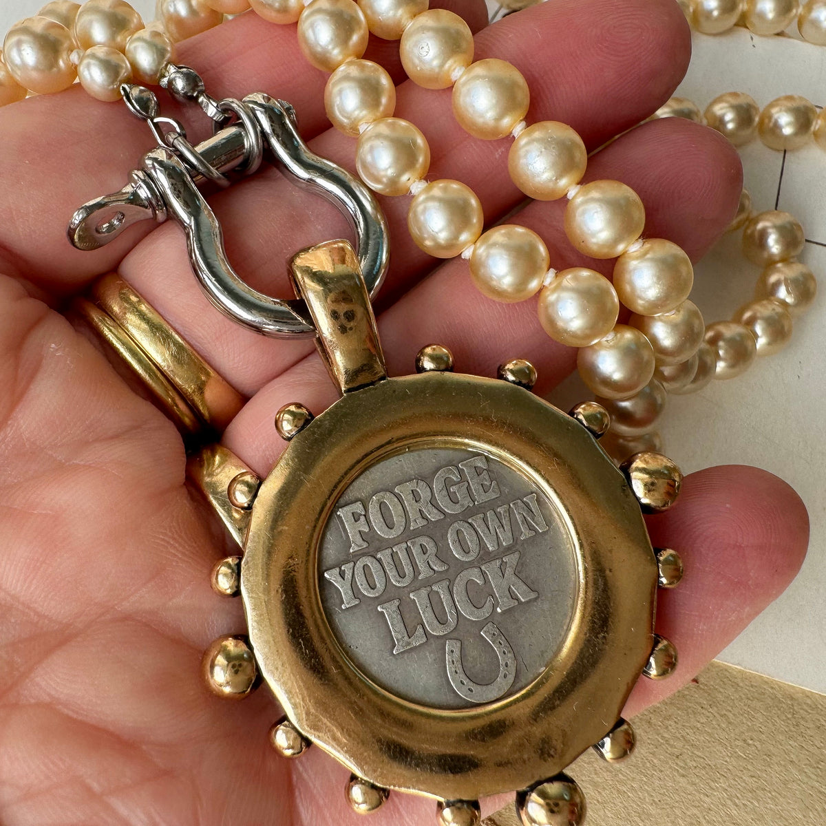 Forge Your Own Luck Necklace