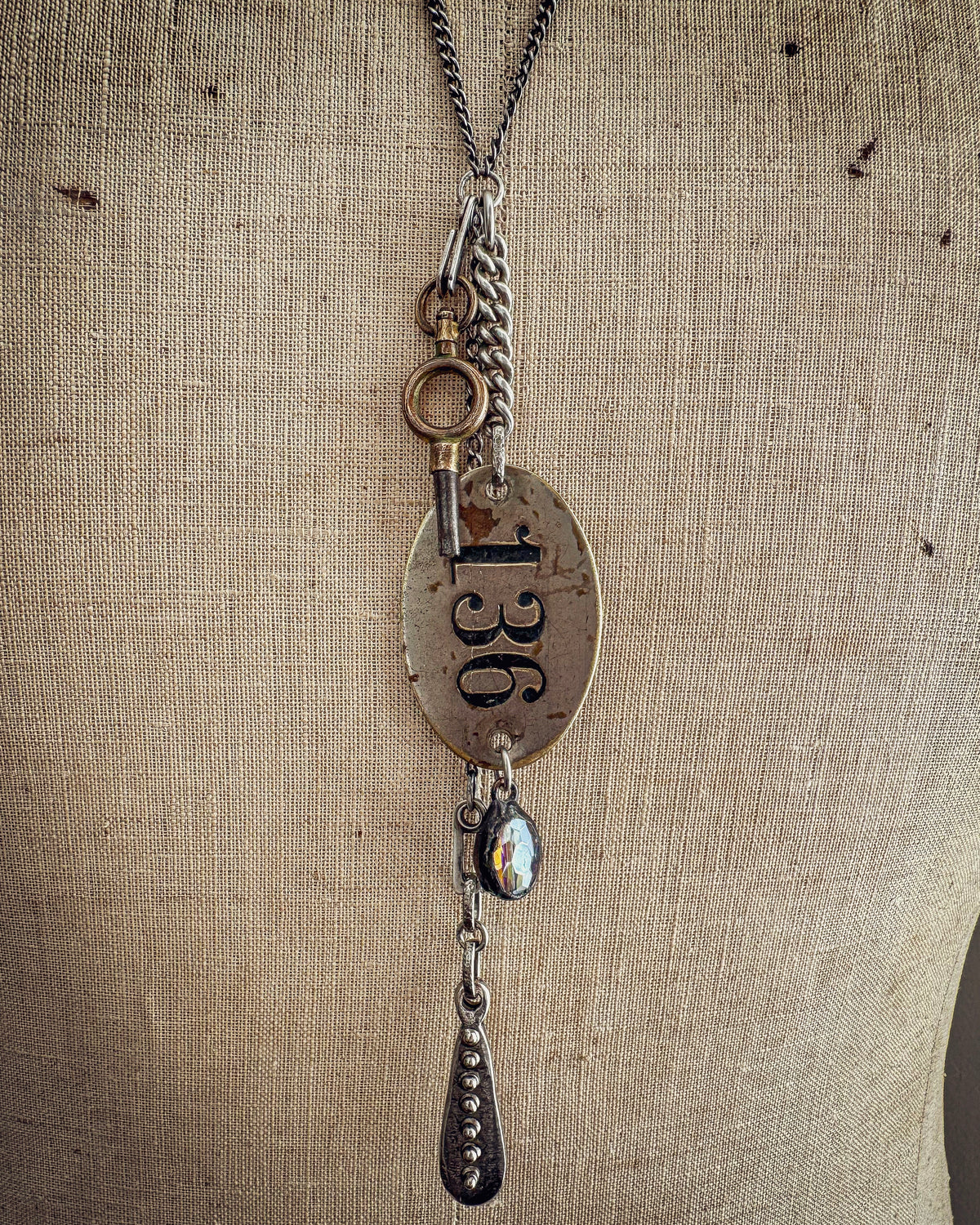 Number 136 Necklace