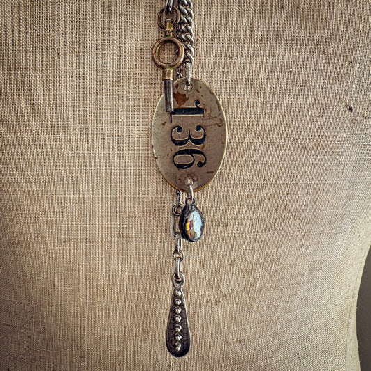 Number 136 Necklace