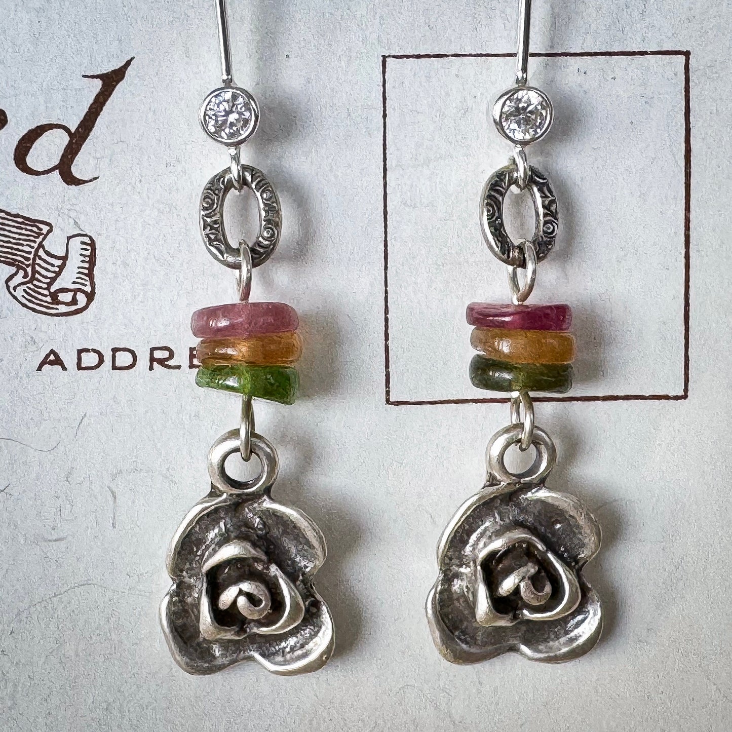 English Rose Earrings