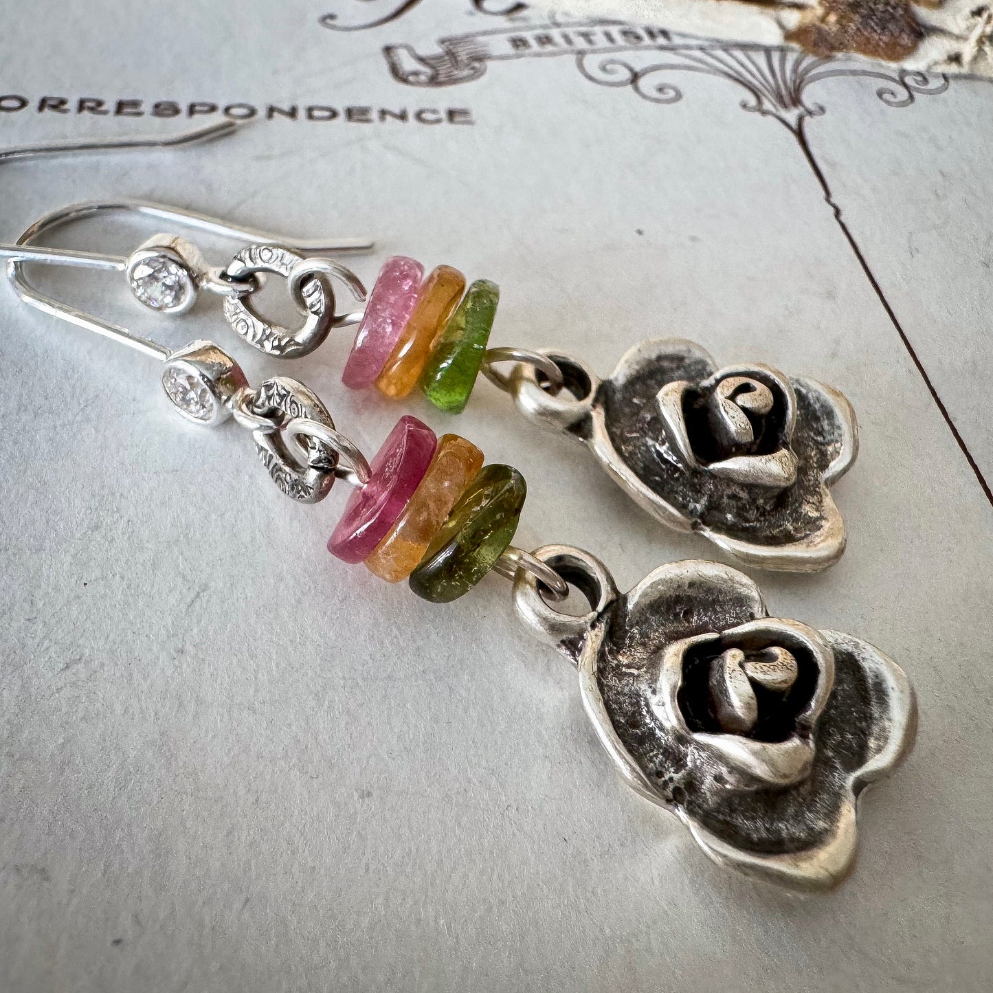 English Rose Earrings