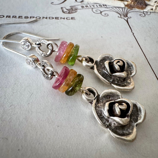 English Rose Earrings