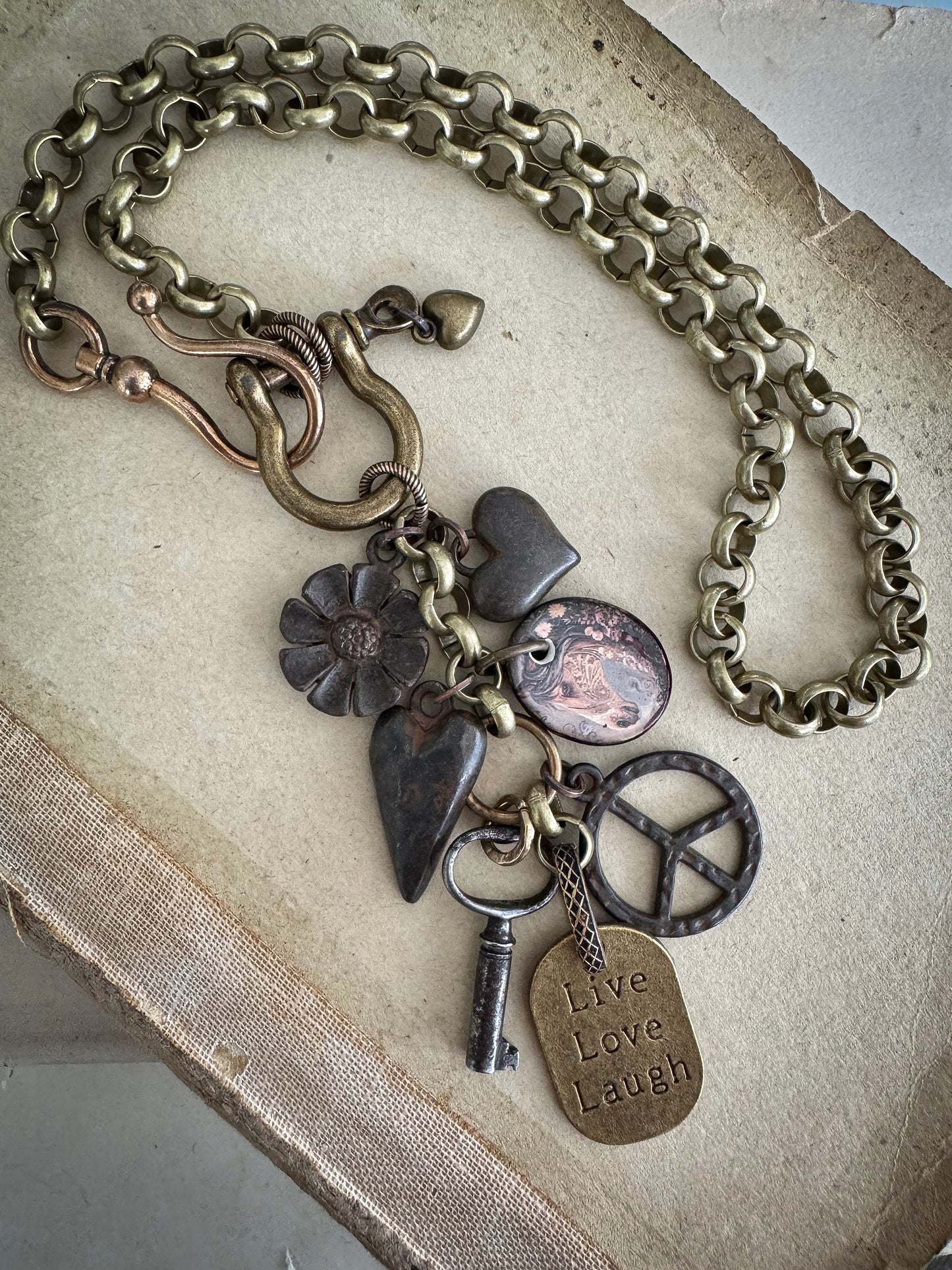 Live Love Laugh Necklace