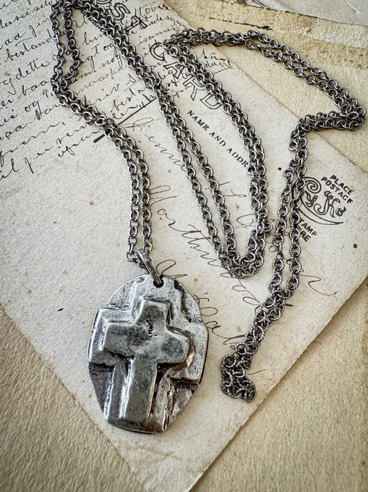 Rugged Cross Necklace