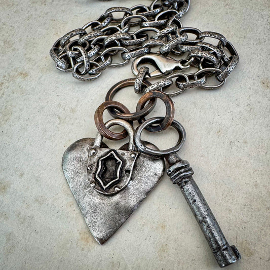 Lock And Key Necklace