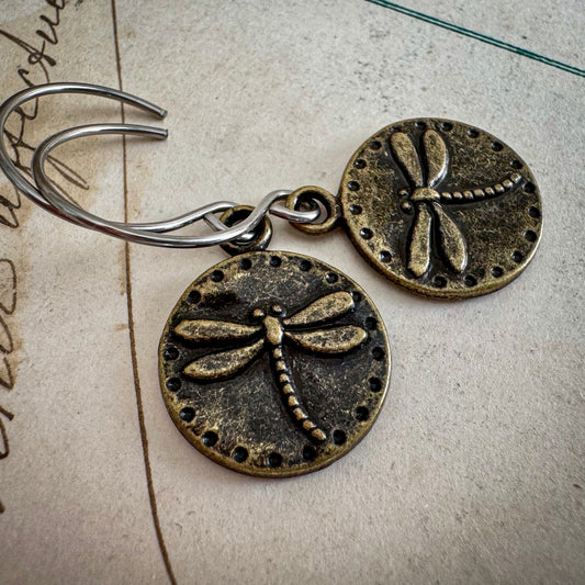 Petite Dragonfly Earrings