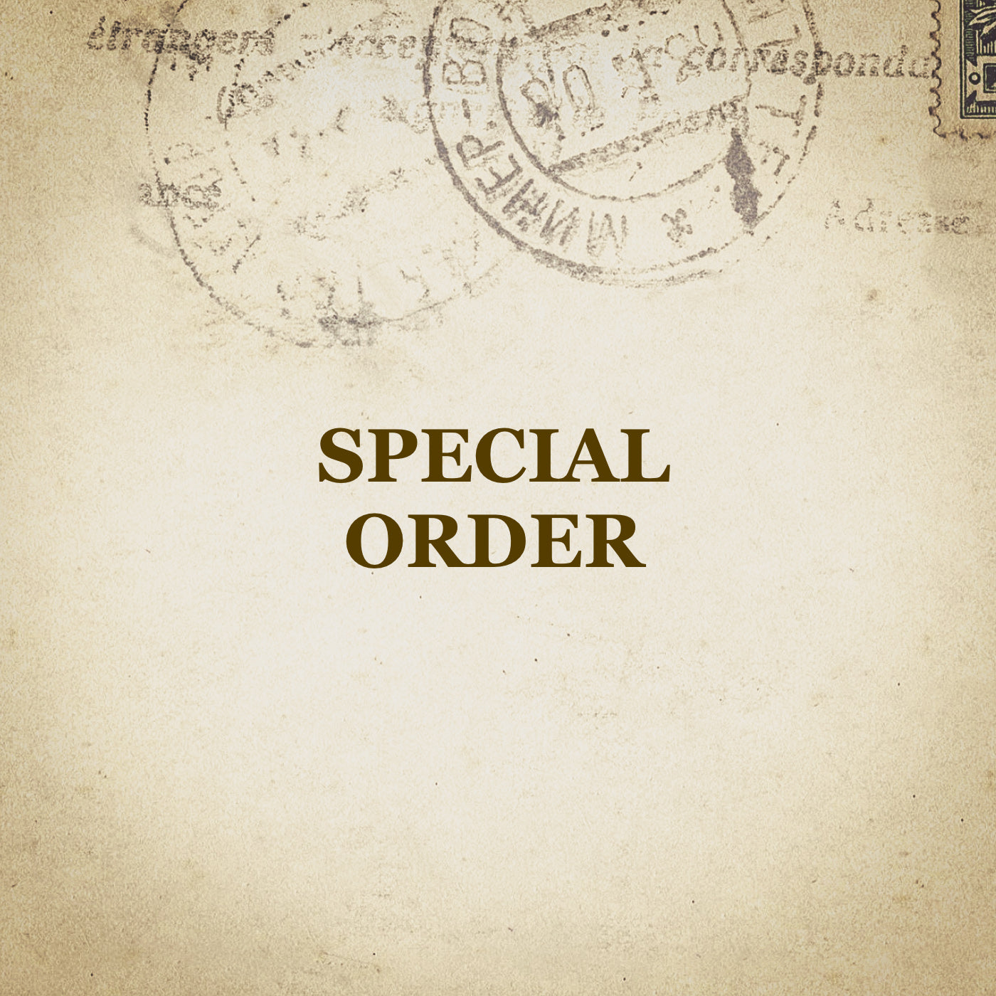Special Order For Melanie
